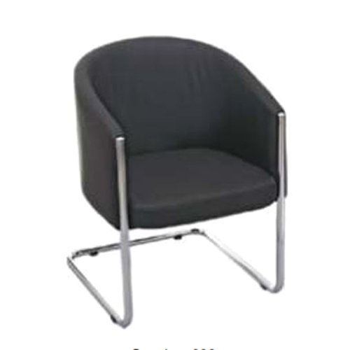 Black Comfortable Cafe Chair